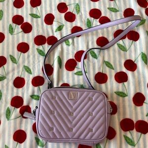 Lavender Victoria’s Secret crossbody bag